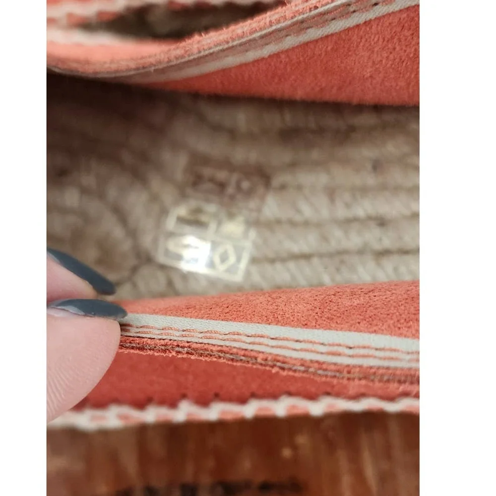 Manebi Coral Sienna Suede Espadrilles EUC EU Sz 40 (US 9)